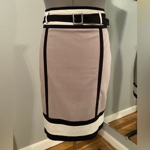 Worthington Geometric knee length skirt size 14